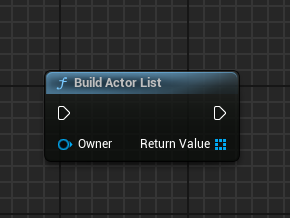 Build Actor List