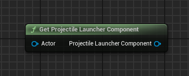 Get Projectile Launcher Component