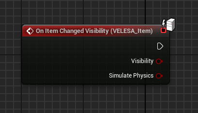 On Item Changed Visibility